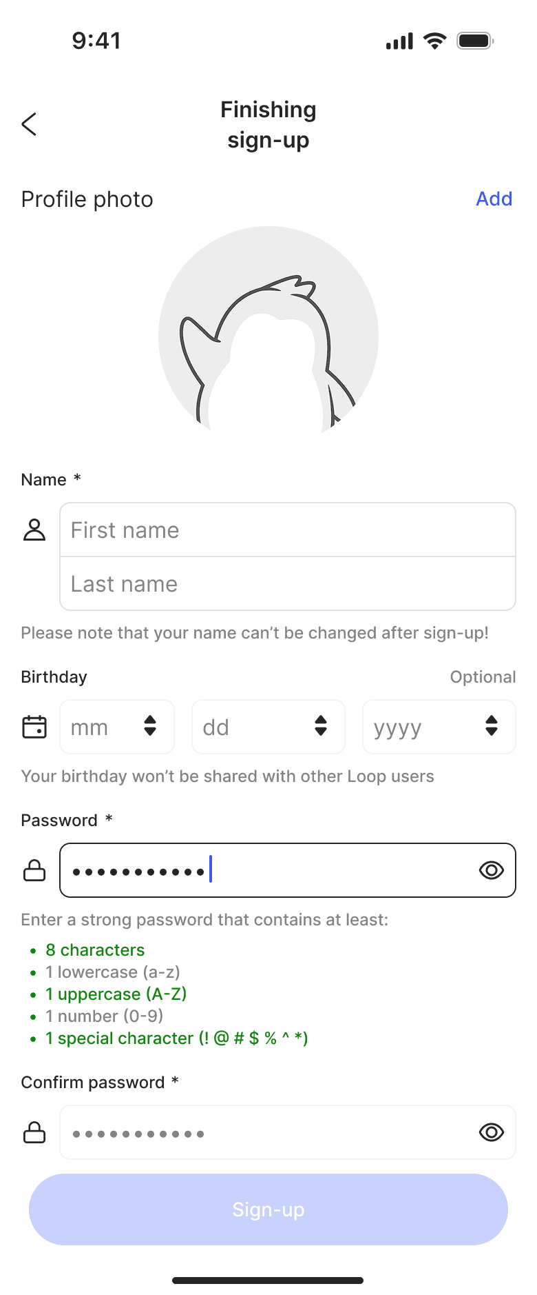 Cuemill UI Screen 3 - After